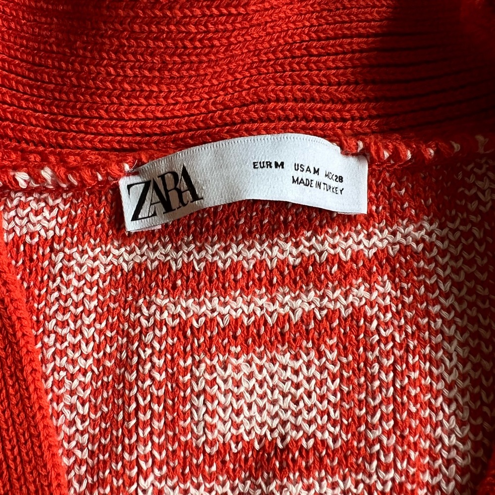 Zara Jacquard cardigan M - Picture 2 of 7